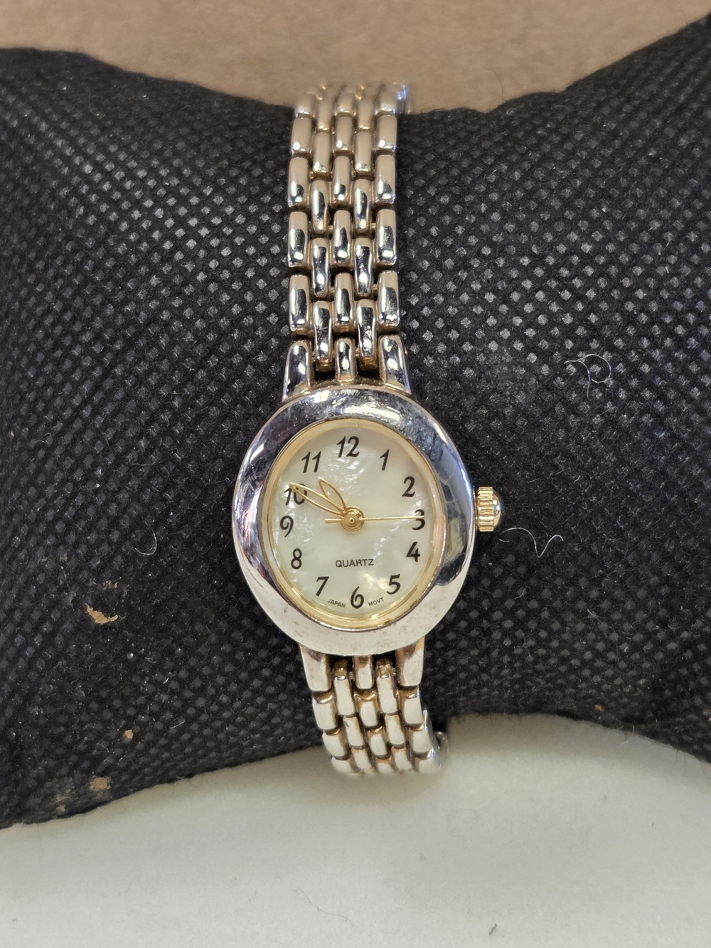 Advance Classic Women's Quartz Bracelet Watch in Two-Tone Silver and Gold